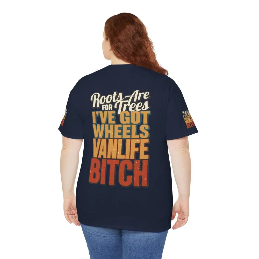 15802479270586860030_2048.jpeg Unisex Heavy Cotton Tee — "Roots Are For Trees" Design F**K-Line