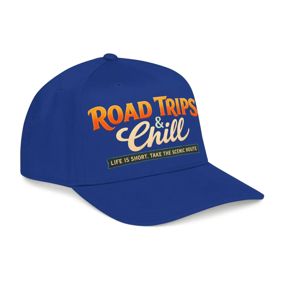 15819244421817636679_2048.jpeg Baseball Cap - "Road Trips And Chill" Design Scenic-Line