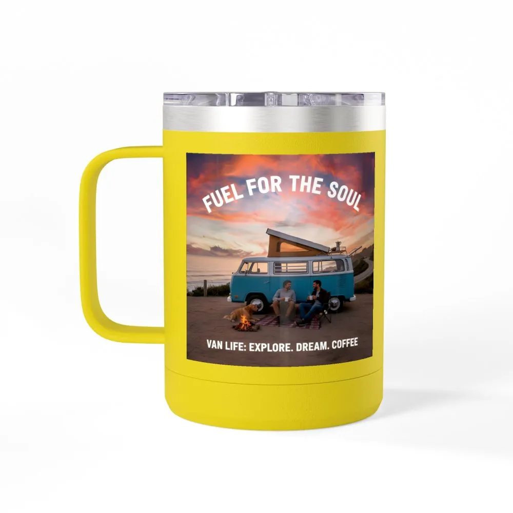 15856041939075295159_2048.jpeg Coffee Mug Tumbler, 15oz — "Fuel for the Soul"