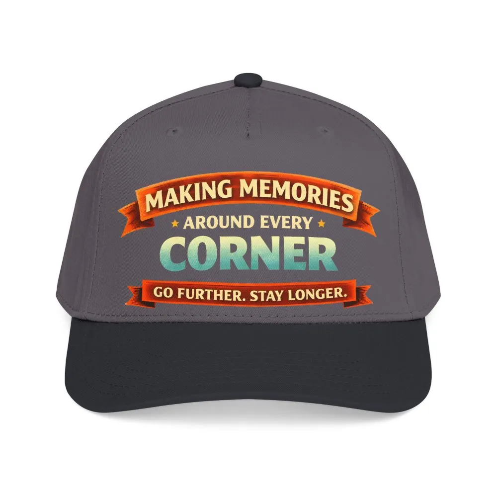 15867784243043804536_2048.jpeg Baseball Cap - "Making Memories Around Every Corner" Design Scenic-Line