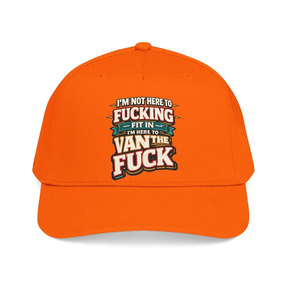 1587496503410297410_2048.jpeg Baseball Cap - "I´m Not Here To Fucking Fit In" Design F**K-Line