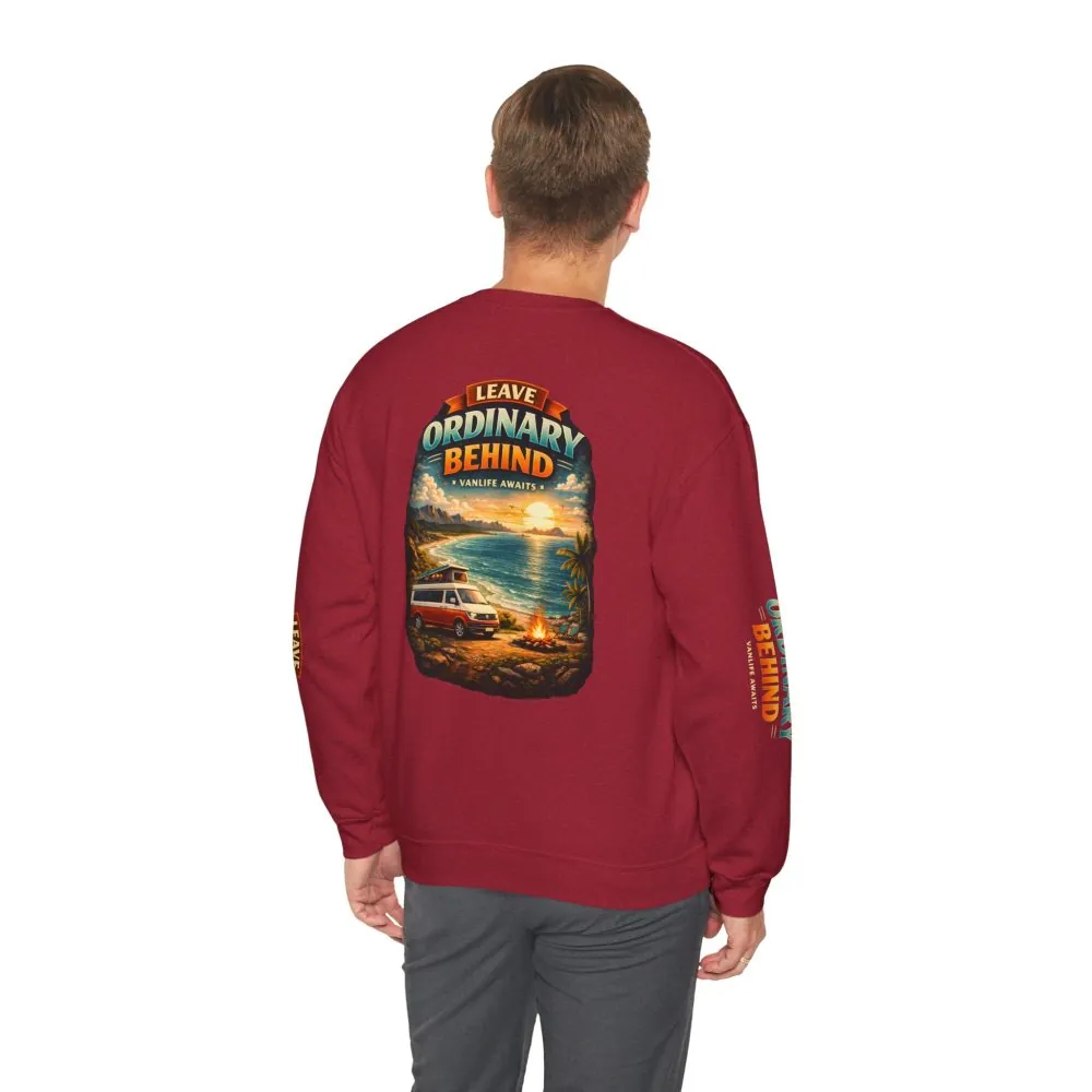 15900951398420378672_2048.jpeg Unisex Heavy Blend™ Crewneck Sweatshirt — "Leave Ordinary Behind" Design Scenic-Line