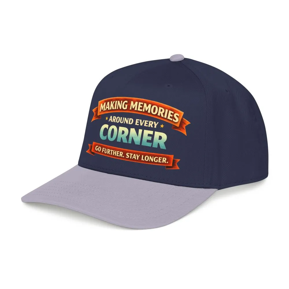 15905010224553647584_2048.jpeg Baseball Cap - "Making Memories Around Every Corner" Design Scenic-Line