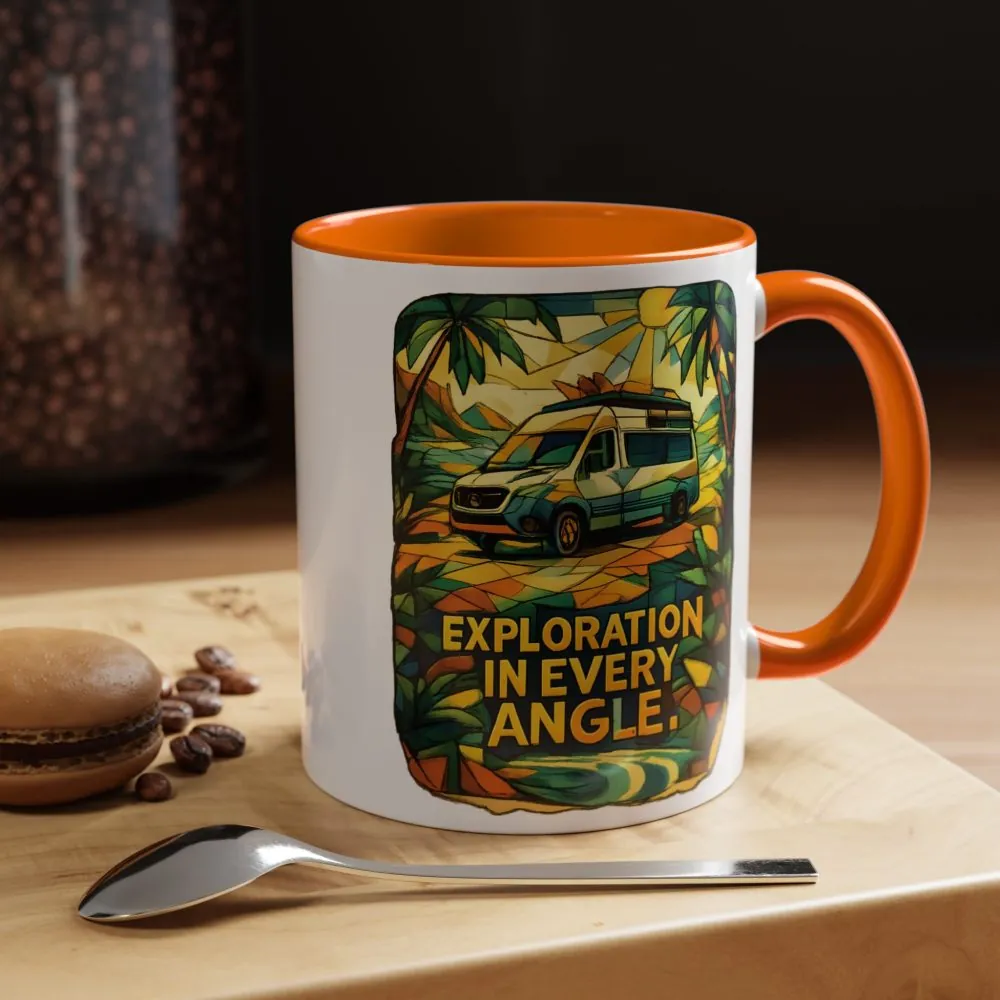 1592632124213341170_2048.jpeg Accent Coffee Mug (11, 15oz) — "Exploration In Every Angle" Design Cubic-Line