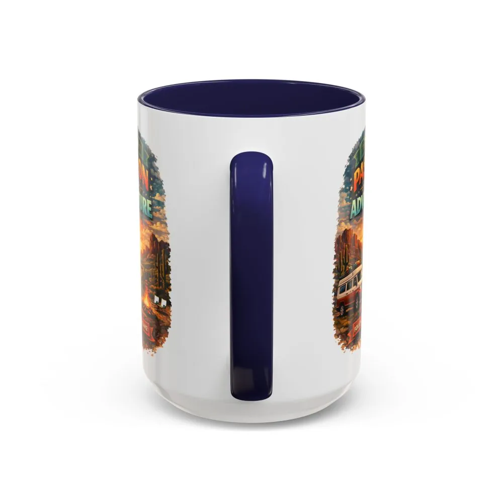 15947028892778961021_2048.jpeg Accent Coffee Mug (11, 15oz) — "Turn Passion Into Adventure" Design Scenic-Line