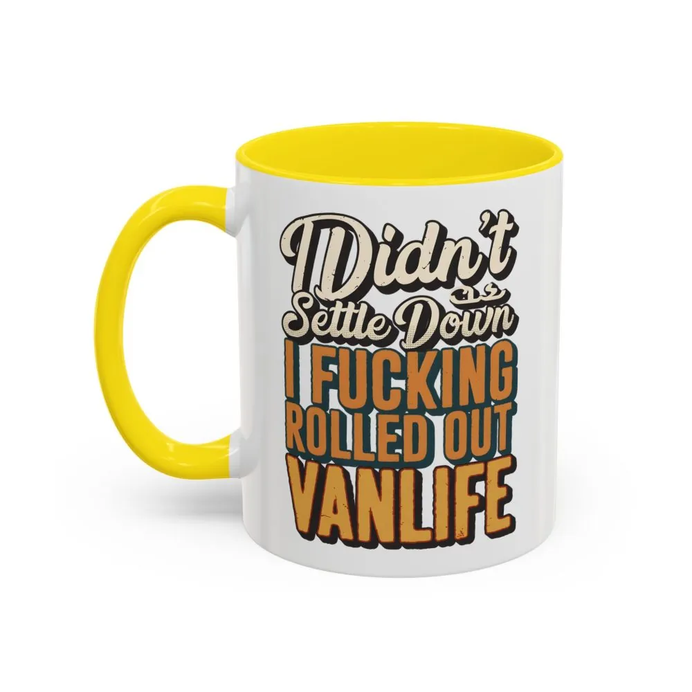 15953232032824538848_2048.jpeg Accent Coffee Mug (11, 15oz) — "Dind´t Settle Down" Design F**K-Line