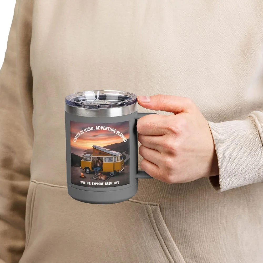 16003934662540480353_2048.jpeg Coffee Mug Tumbler, 15oz — "Coffee in Hand, Adventure Planned"