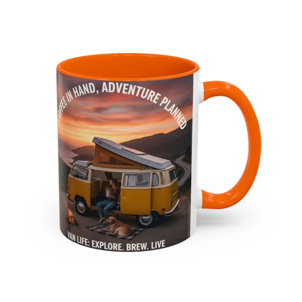 16012590399045303911_2048.jpeg Accent Coffee Mug (11, 15oz) - "Coffee in Hand, Adventure Planned"