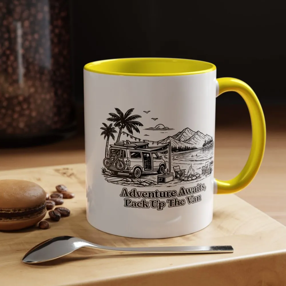 16013747645753968704_2048.jpeg Accent Coffee Mug (11, 15oz) — "Adventure Awaits,Pack Up The Van" Design Minimal-Line