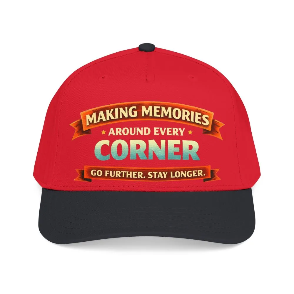 16021341477006387931_2048.jpeg Baseball Cap - "Making Memories Around Every Corner" Design Scenic-Line