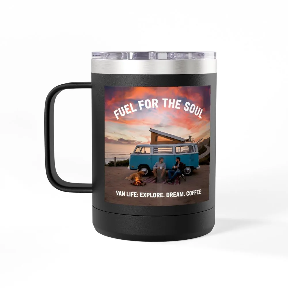 16116343899276878228_2048.jpeg Coffee Mug Tumbler, 15oz — "Fuel for the Soul"