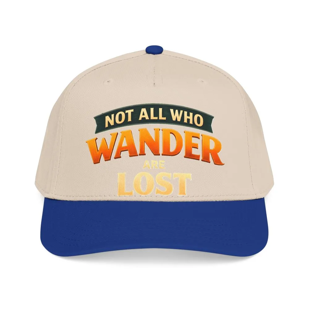 16126797450230330231_2048.jpeg Baseball Cap - "Not All Who Wander Are Lost" Design Scenic-Line