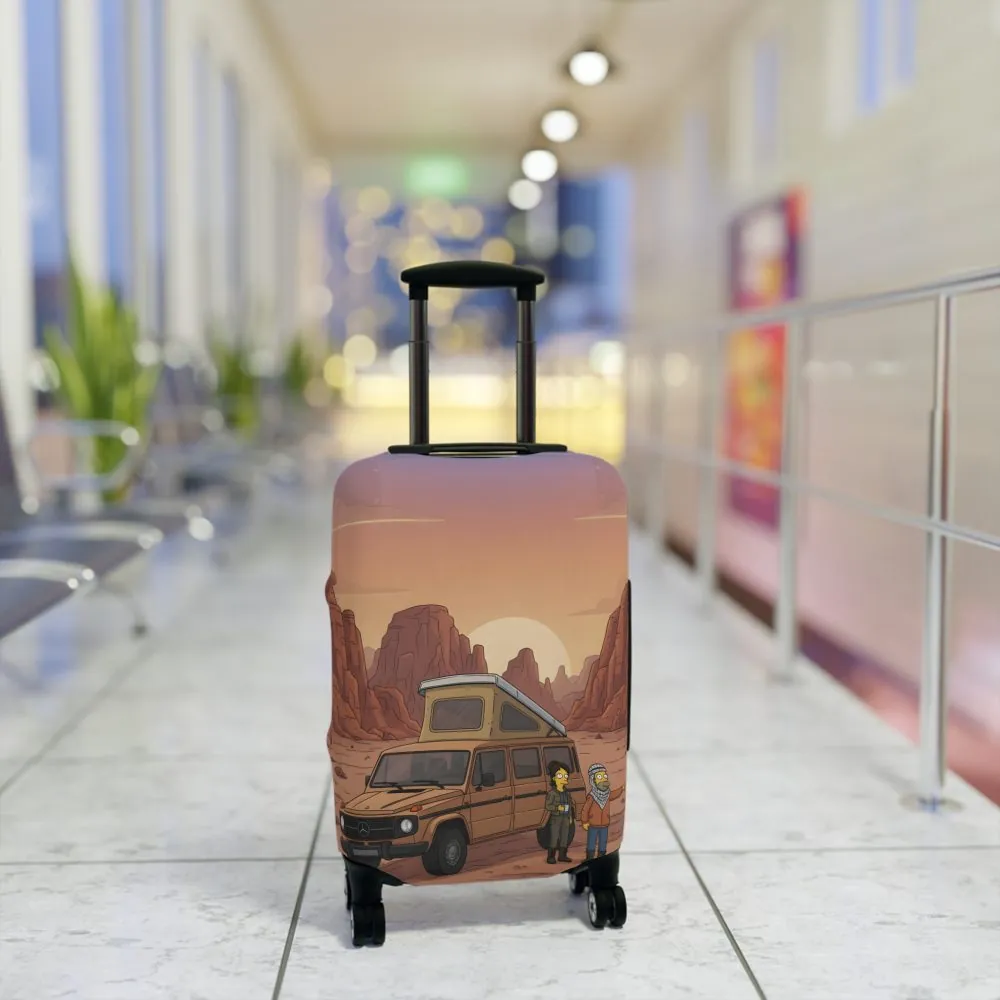1615231696689926000_2048.jpeg Luggage Cover — Adventure Camper Sketch Travel Suitcase(Design Sitcom-Line)