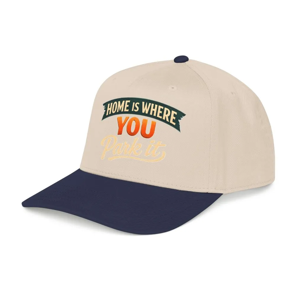 16178538724237433244_2048.jpeg Baseball Cap - "Home Is where You Park It" Design Scenic-Line