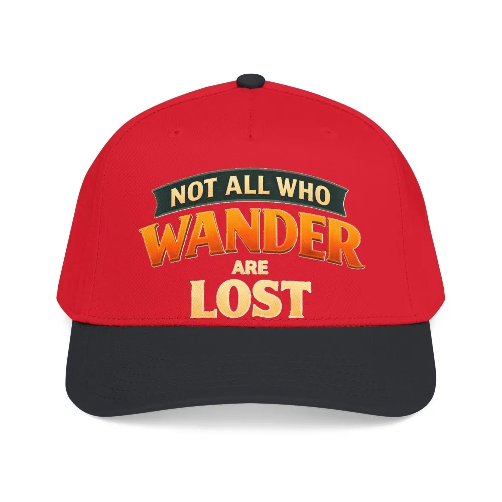 16218554926620894813_2048.jpeg Baseball Cap - "Not All Who Wander Are Lost" Design Scenic-Line