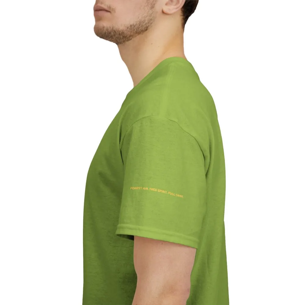 16231504648997539100_2048.jpeg Unisex Heavy Cotton Tee — "Forest Air Free Spirit Full Tank" Design Sitcom-Line