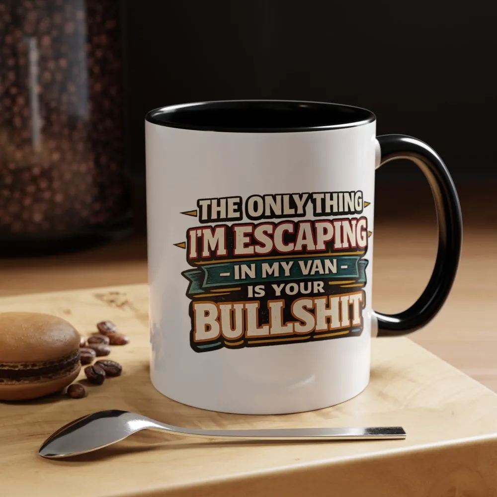 16271976599763656882_2048.jpeg Accent Coffee Mug (11, 15oz) — "The Only Thing I´m Escaping" Design F**K-Line