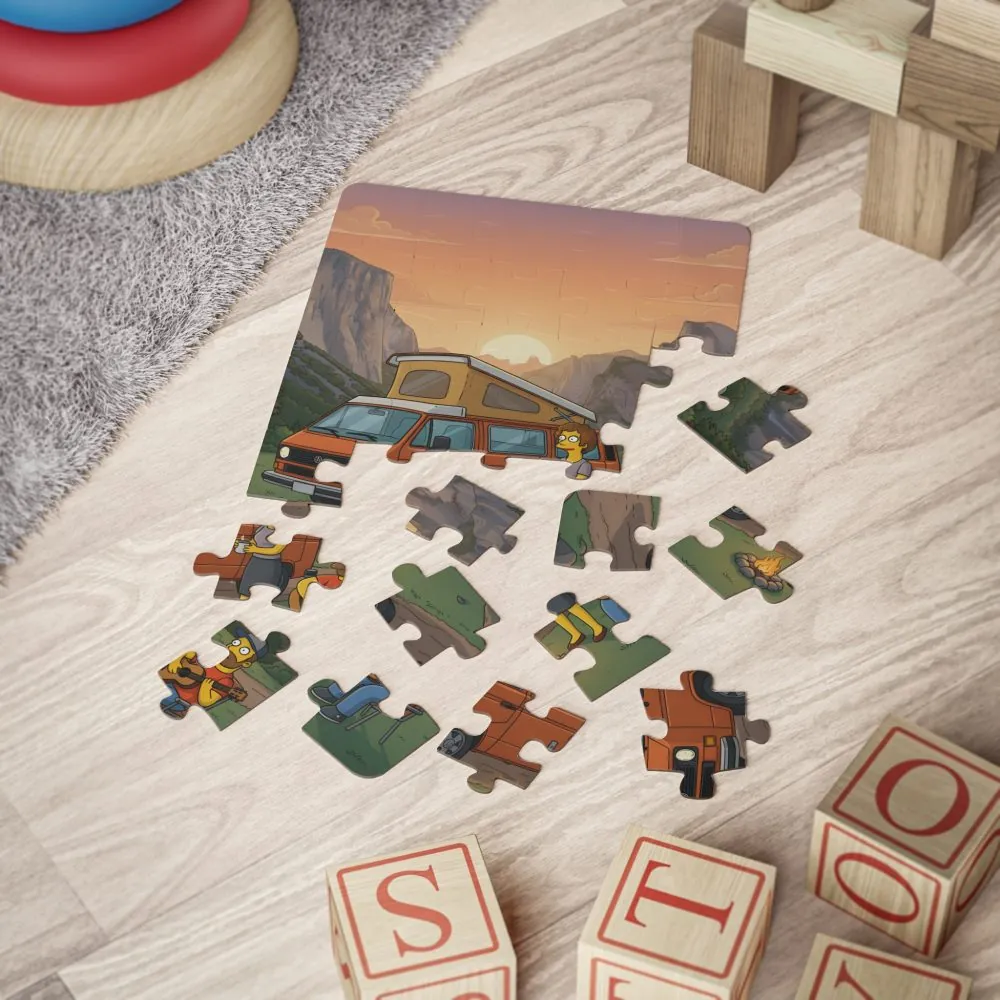 16291242096698614156_2048.jpeg Kids' 30‑Piece Camping Puzzle — Camping Adventure Jigsaw for Toddlers