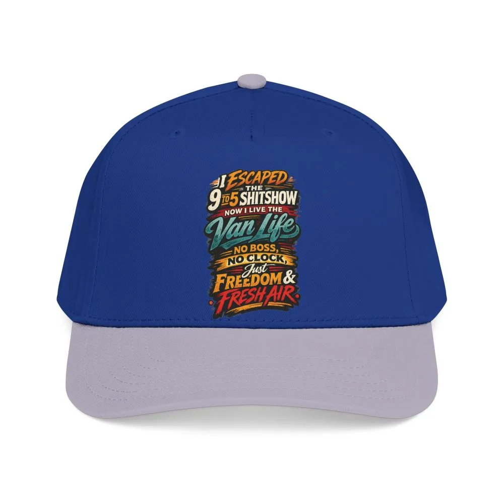 Baseball Cap - "I Escaped The 9 To 5" Design F**K-Line