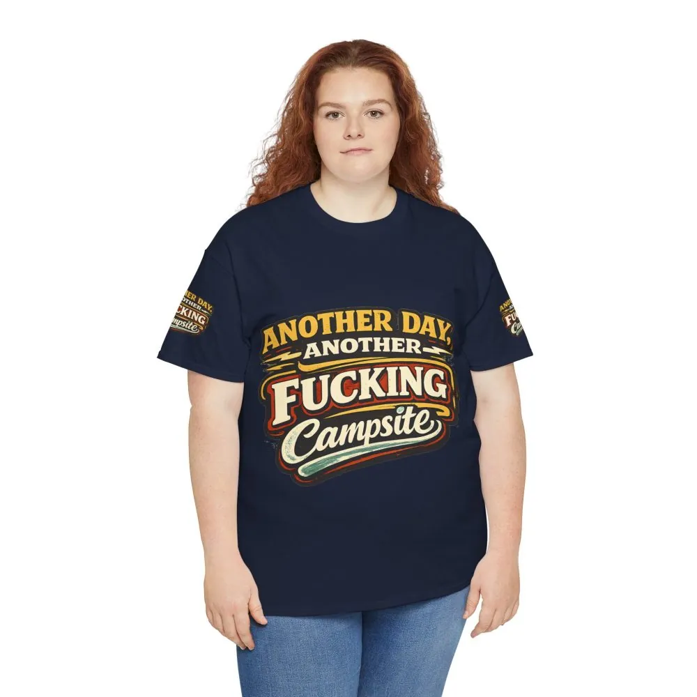 16313308238694060010_2048.jpeg Unisex Heavy Cotton Tee — "Another Day" Design F**K-Line