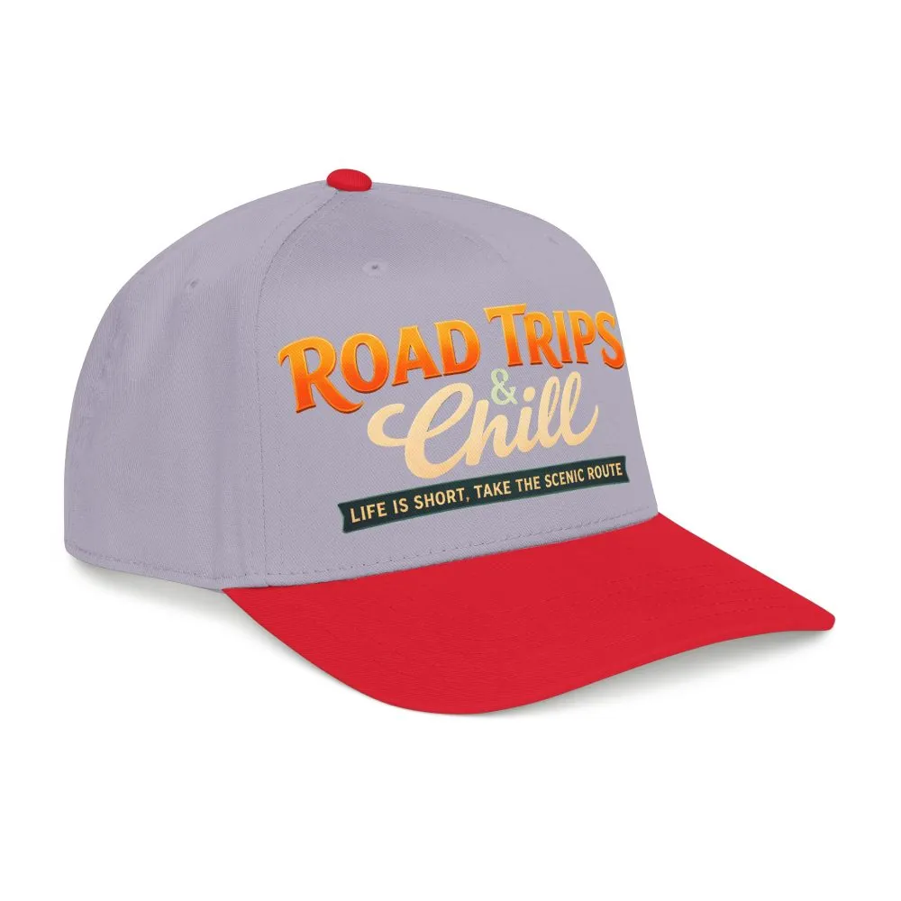 1631364753205062395_2048.jpeg Baseball Cap - "Road Trips And Chill" Design Scenic-Line