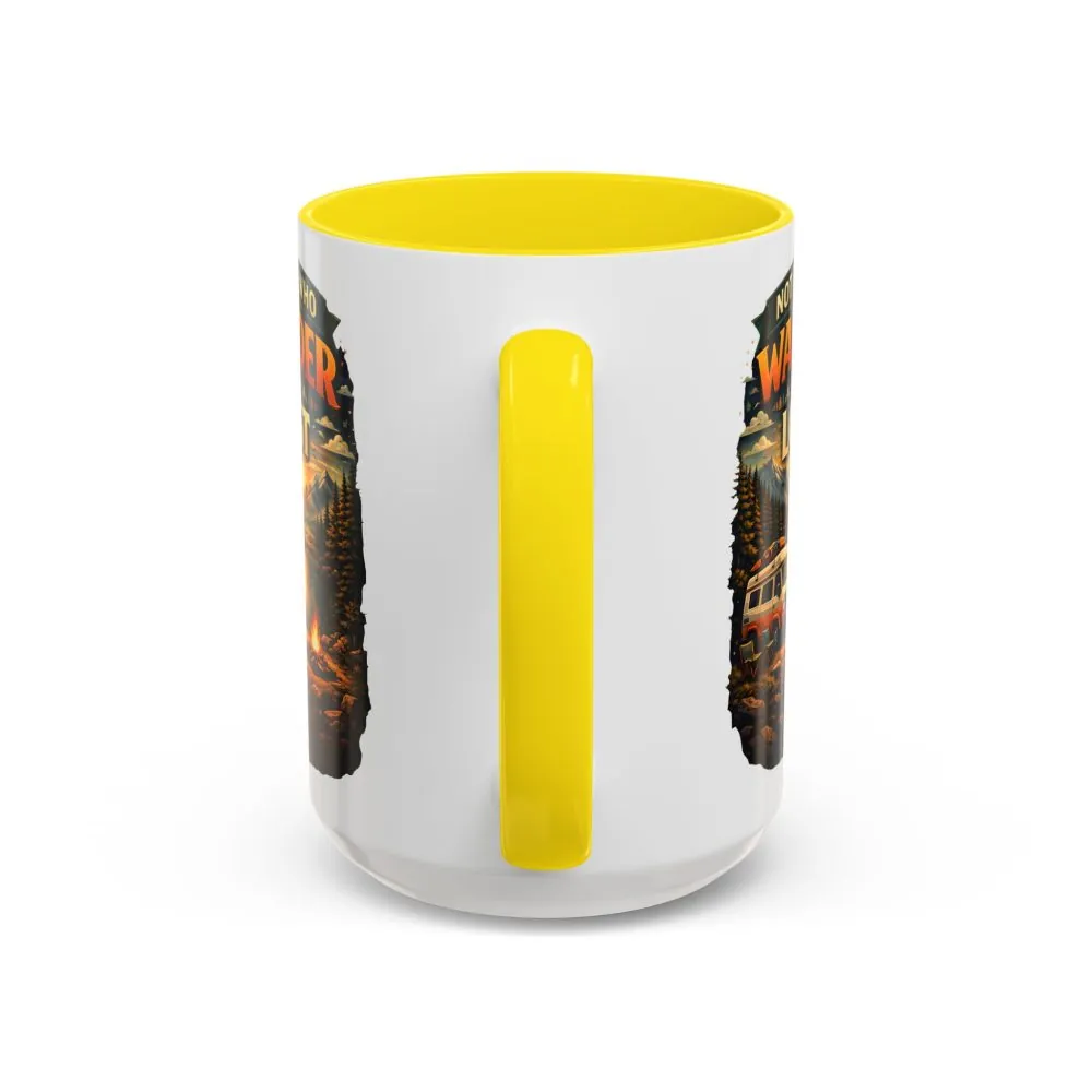16340289495442288208_2048.jpeg Accent Coffee Mug (11, 15oz) — "Not All Who Wander Are Lost" Design Scenic-Line