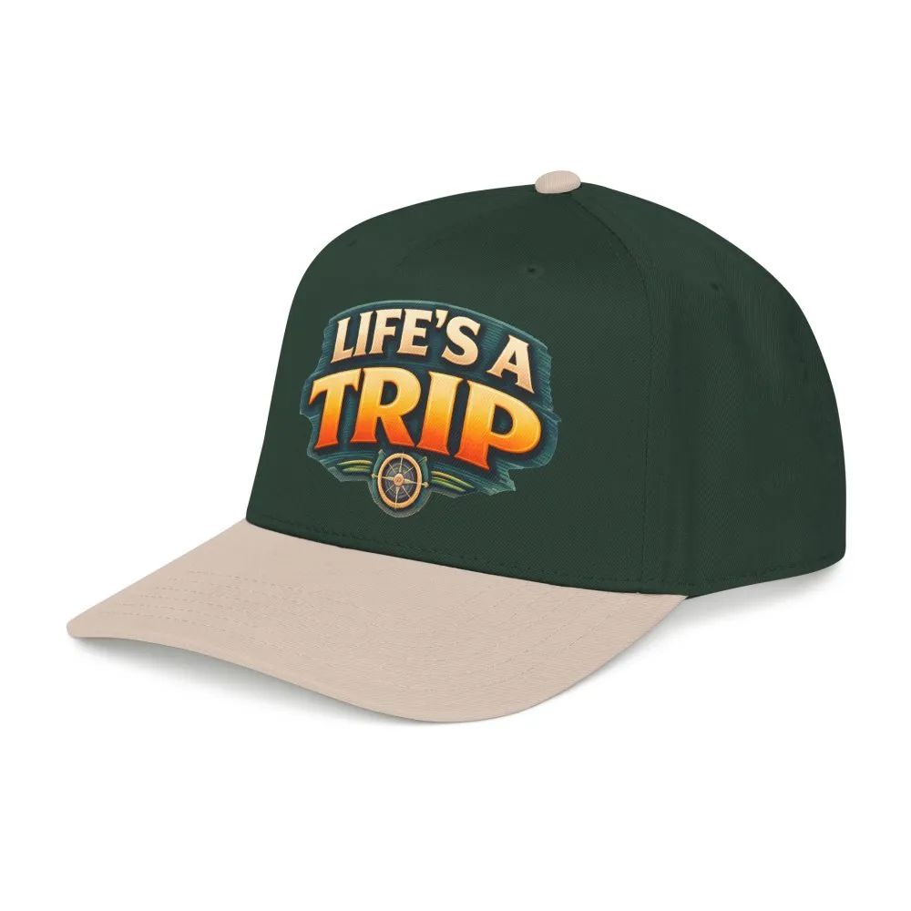 16350790237799100035_2048.jpeg Baseball Cap - "Lifes A Trip" Design Scenic-Line