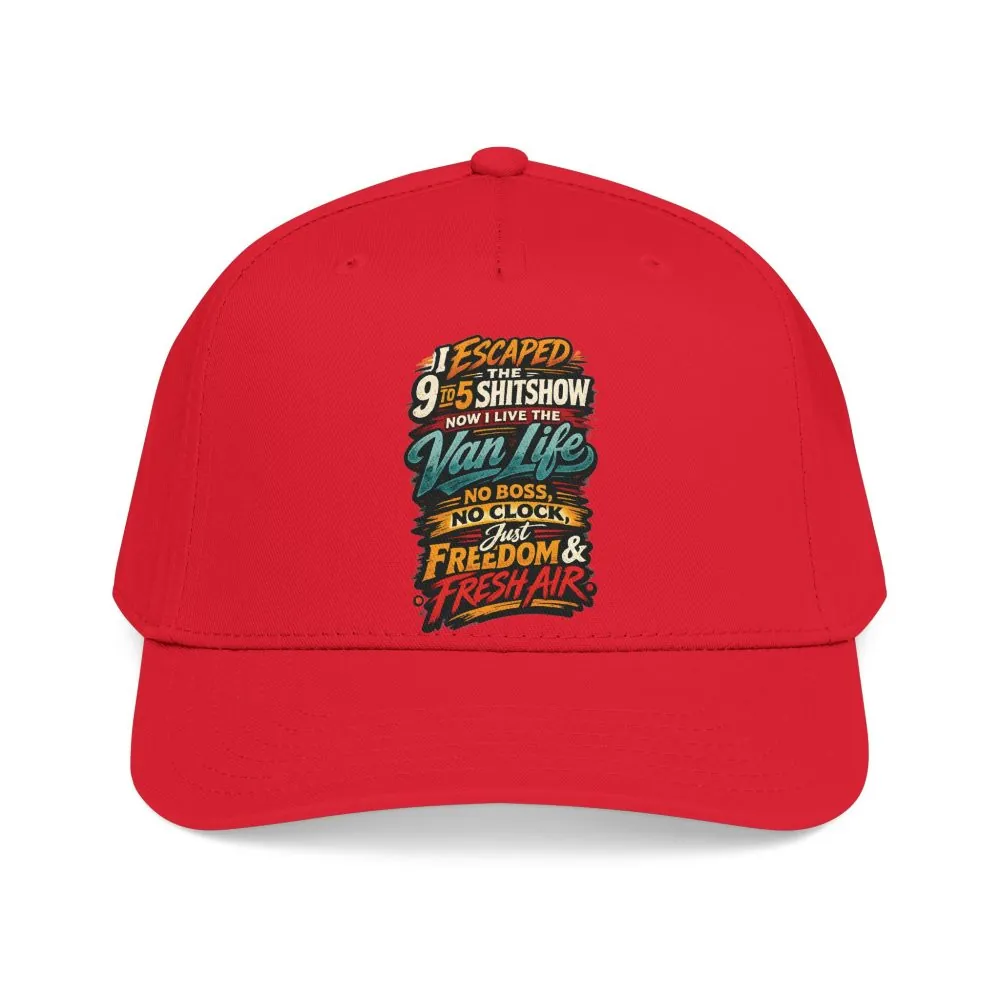 16367514034963357938_2048.jpeg Baseball Cap - "I Escaped The 9 To 5" Design F**K-Line