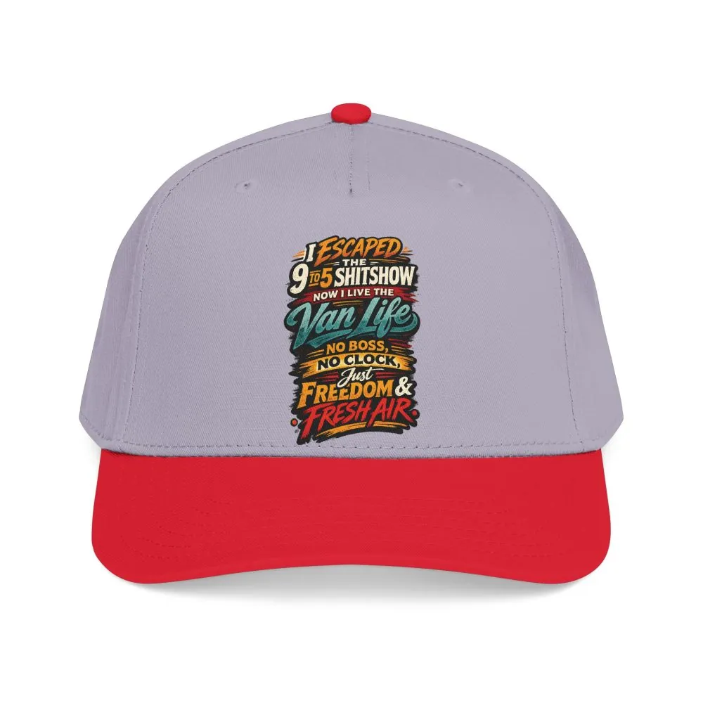 16404240117839031365_2048.jpeg Baseball Cap - "I Escaped The 9 To 5" Design F**K-Line