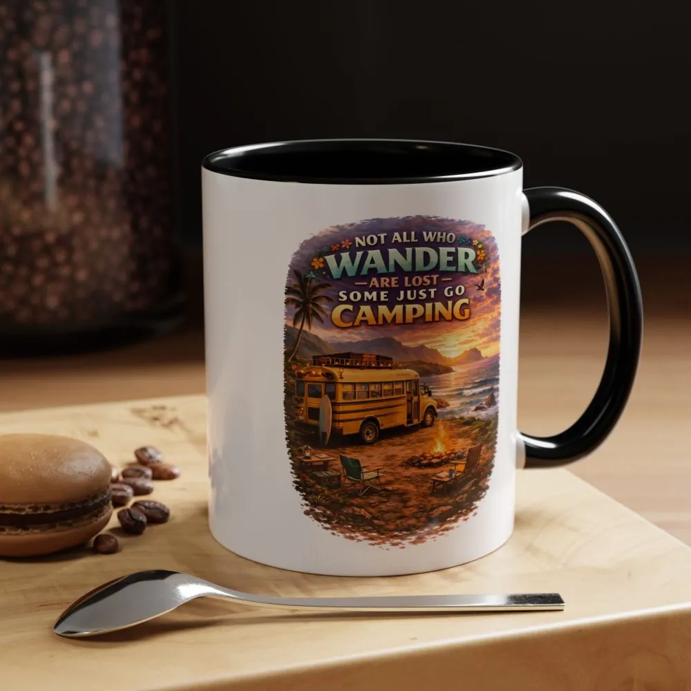 16418015677517174754_2048.jpeg Accent Coffee Mug (11, 15oz) — "Not All Who Wander Are Lost" Design Scenic-Line