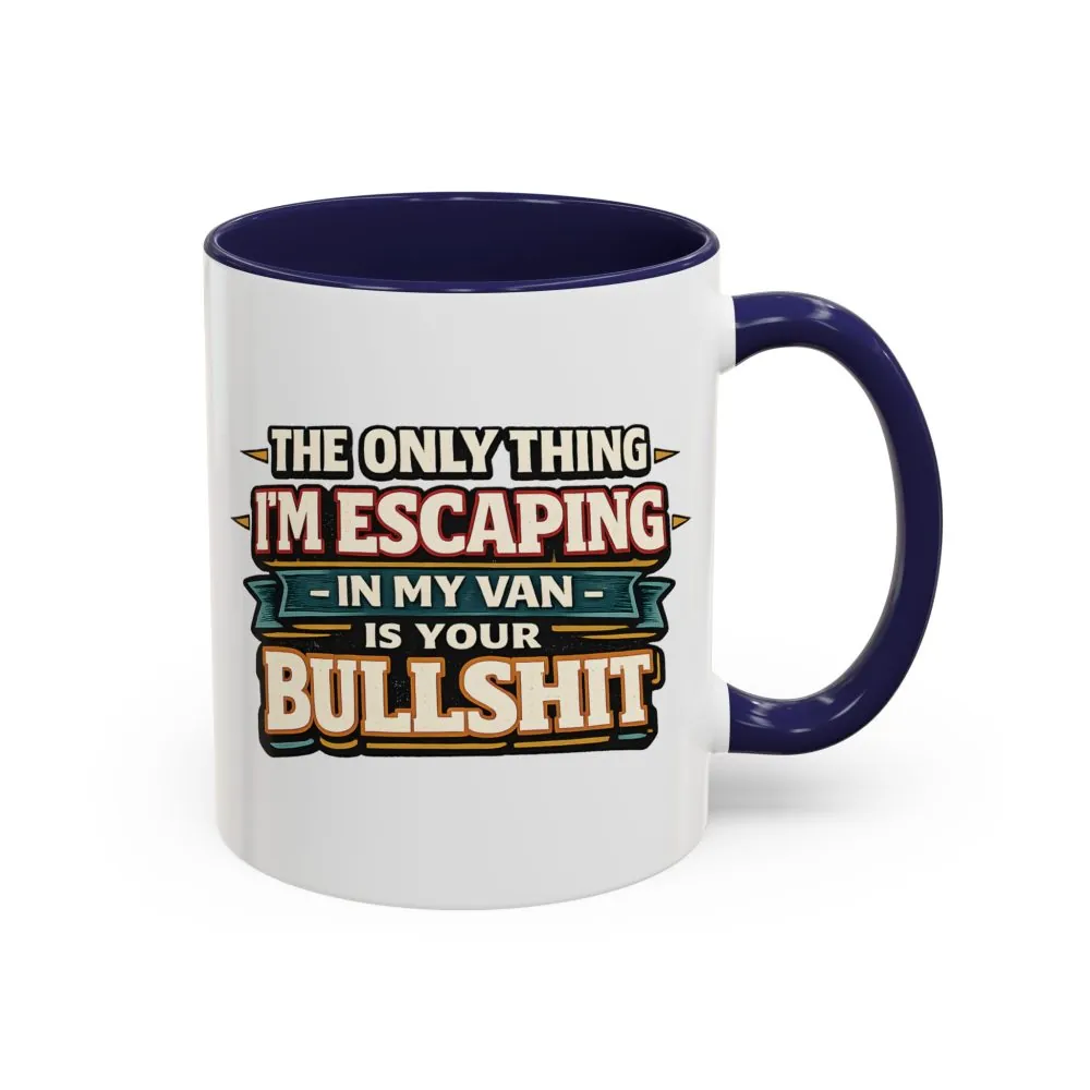 16446079260525062304_2048.jpeg Accent Coffee Mug (11, 15oz) — "The Only Thing I´m Escaping" Design F**K-Line