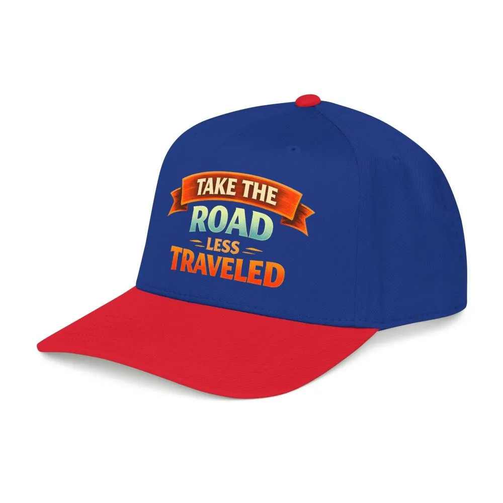 16462057566365734177_2048.jpeg Baseball Cap - "Take The Road Less Traveled" Design Scenic-Line