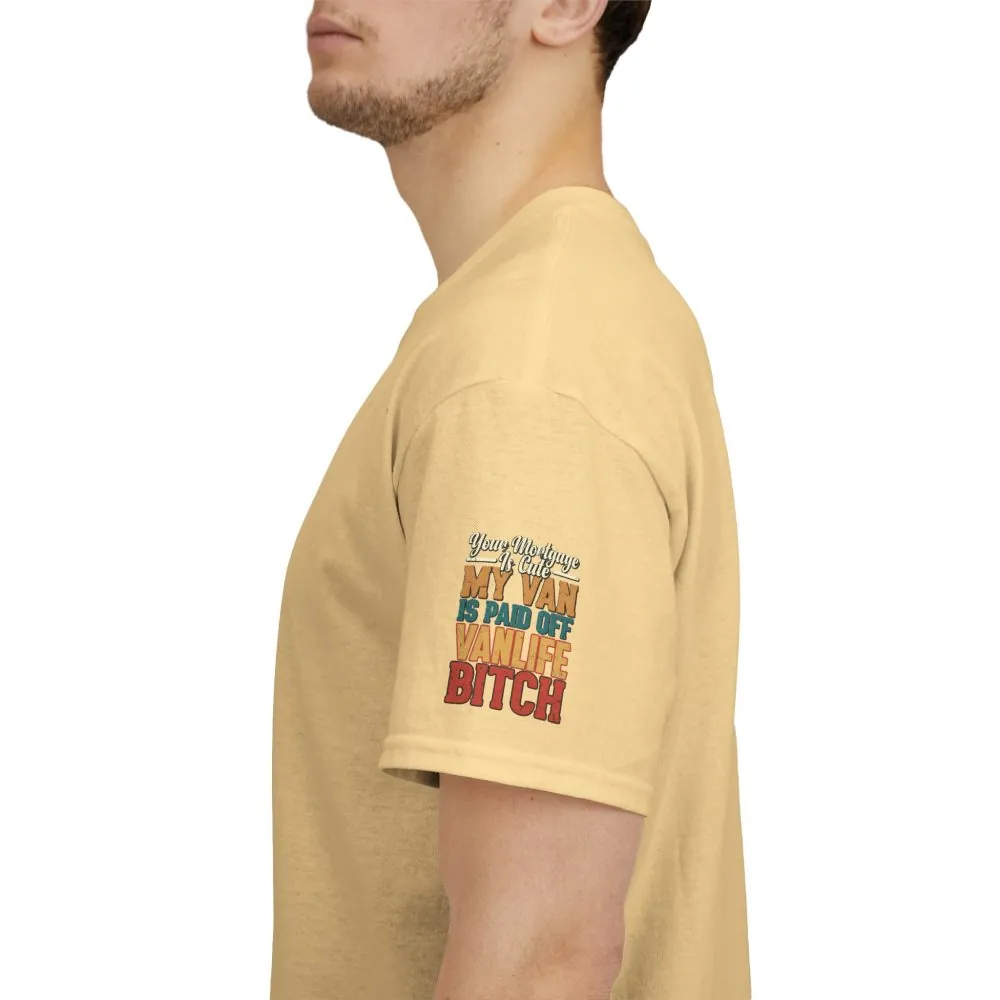 16492669597131001221_2048.jpeg Unisex Heavy Cotton Tee — "Your Mortgage Is Cute" Design F**K-Line