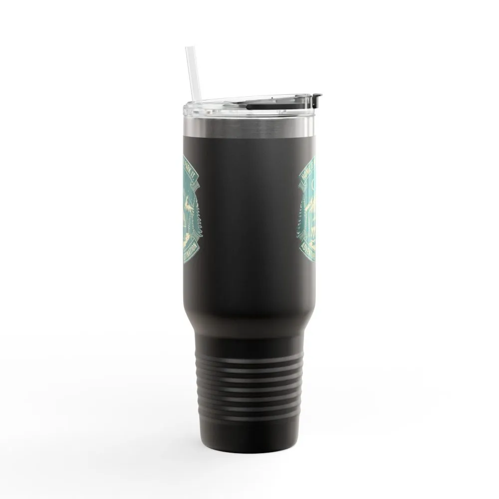 16509908081301924010_2048.jpeg Insulated Travel Mug - "Home Is Where You Park It-Adventure is the destination" (40oz) – Retro Camper Design, Keep Drinks Hot or Cold