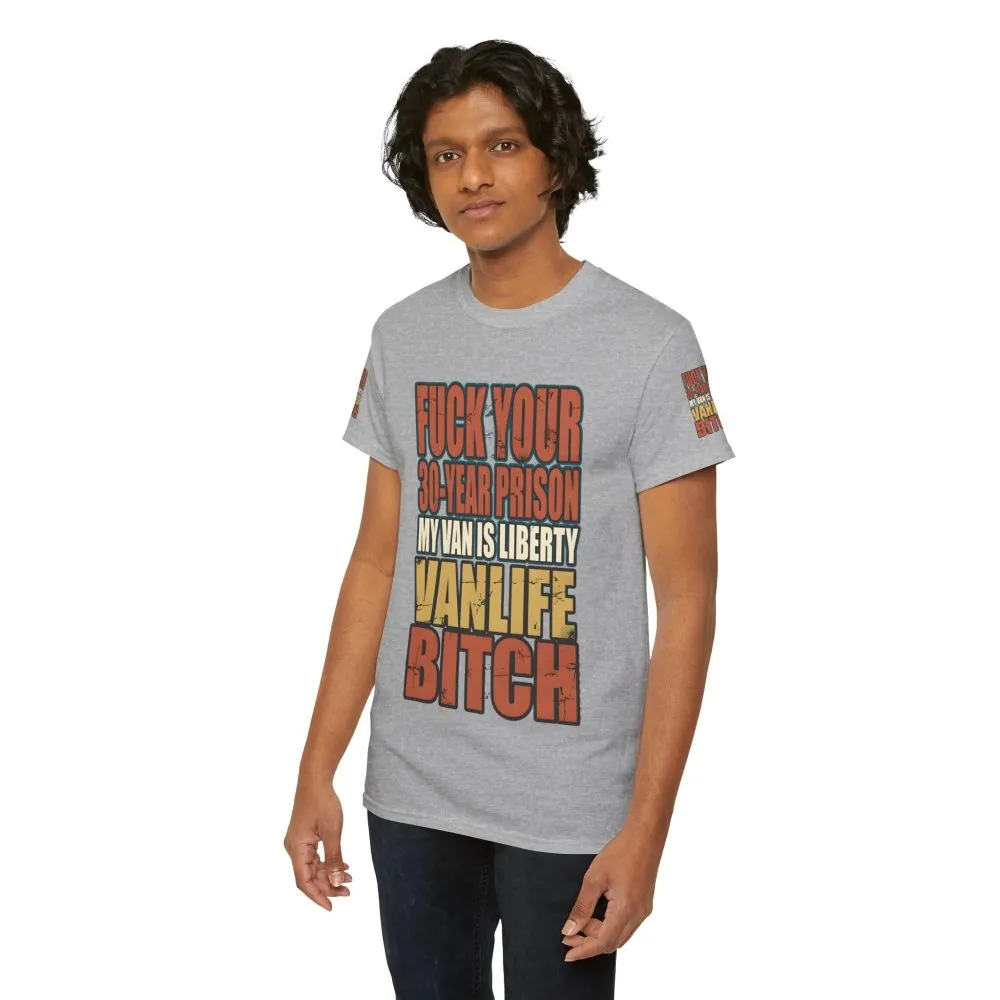 Unisex Heavy Cotton Tee — "Fuck Your 30 Year" Design F**K-Line
