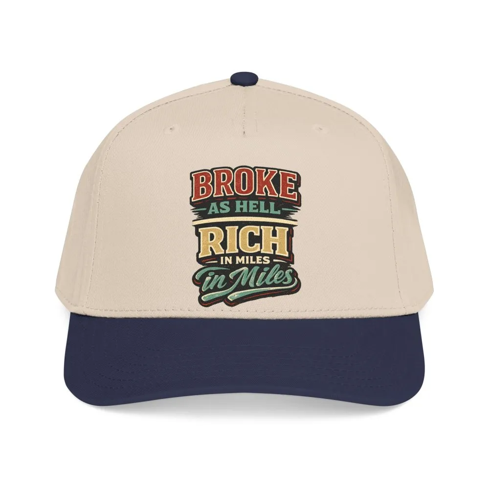 Baseball Cap - "Broke As Hell" Design F**K-Line