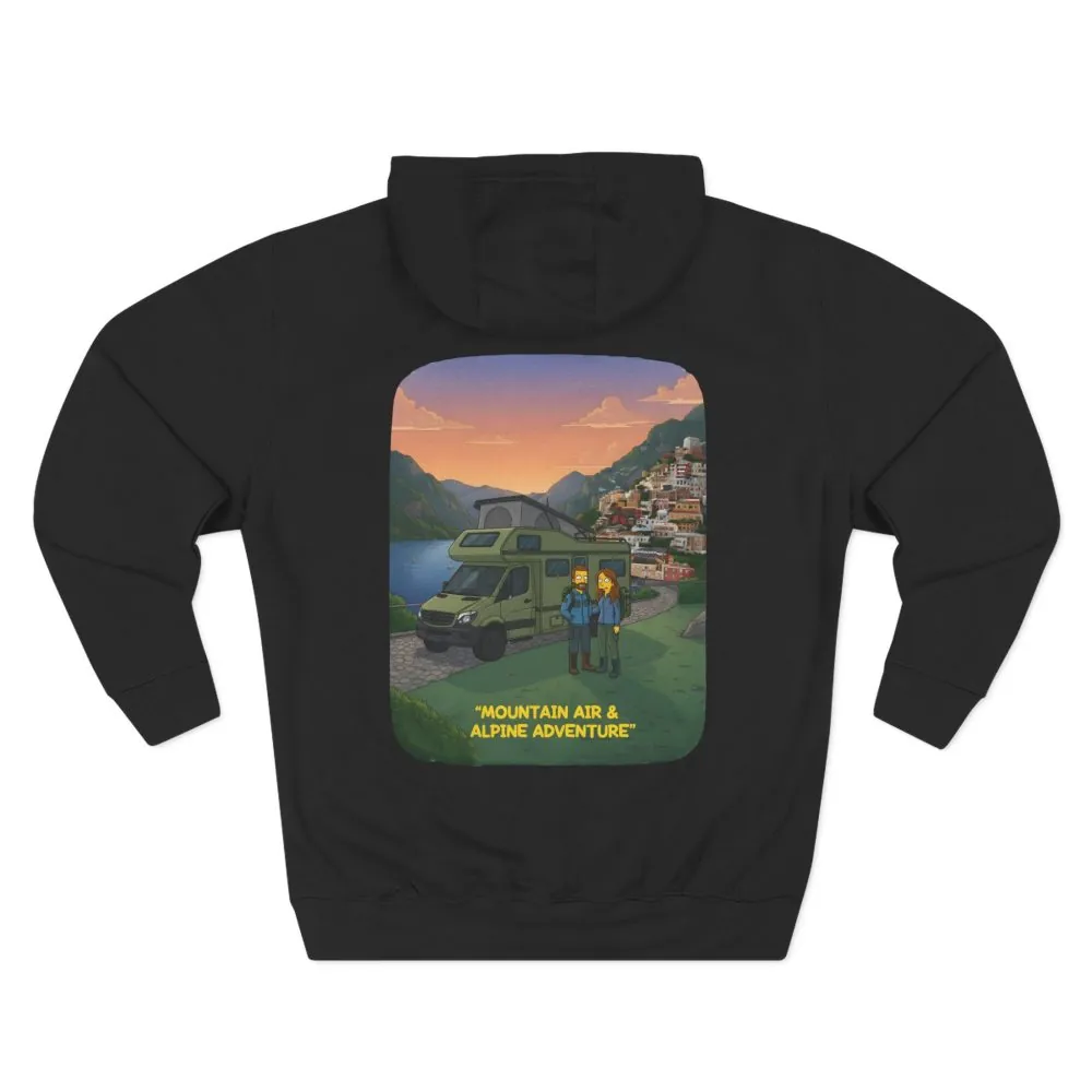 16632259406043065182_2048.jpeg Three-Panel Fleece Hoodie - "Mountain Air And Alpine Adventure"" Design Sitcom-Line