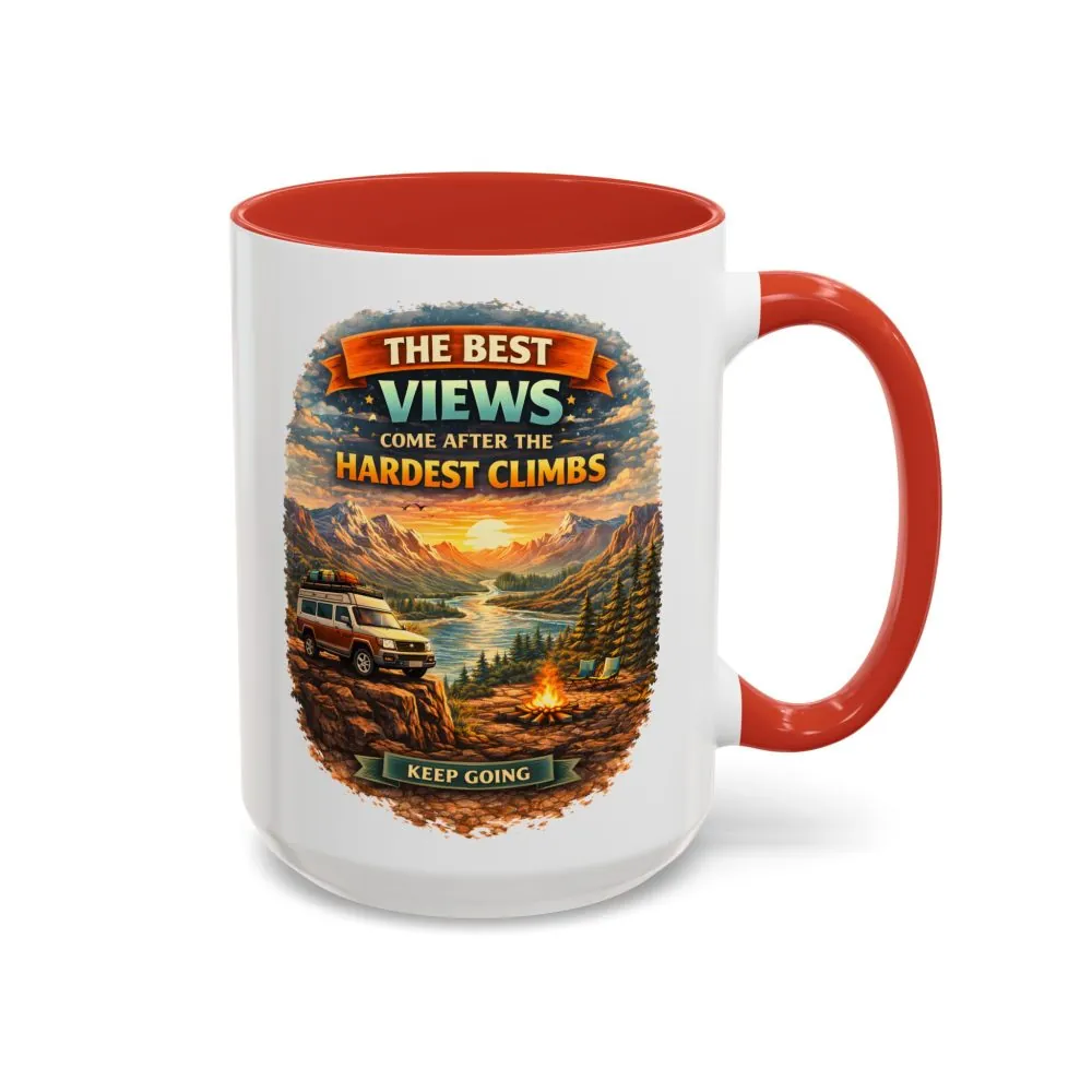 16672968871827871842_2048.jpeg Accent Coffee Mug (11, 15oz) — "The Best Views" Design Scenic-Line