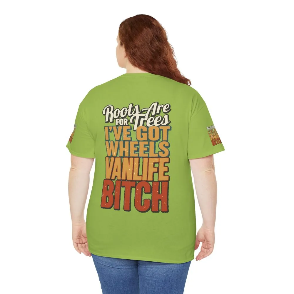 16682275225486269292_2048.jpeg Unisex Heavy Cotton Tee — "Roots Are For Trees" Design F**K-Line