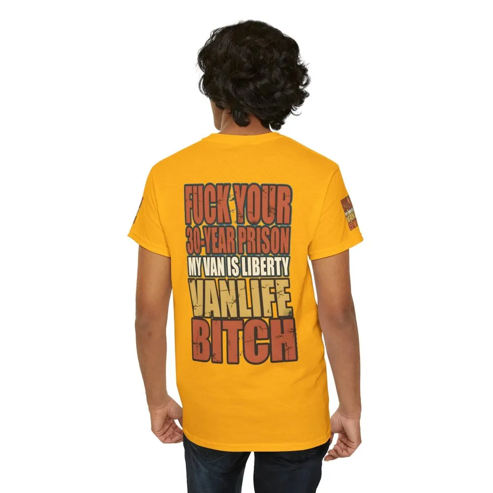 Unisex Heavy Cotton Tee — "Fuck Your 30 Year" Design F**K-Line