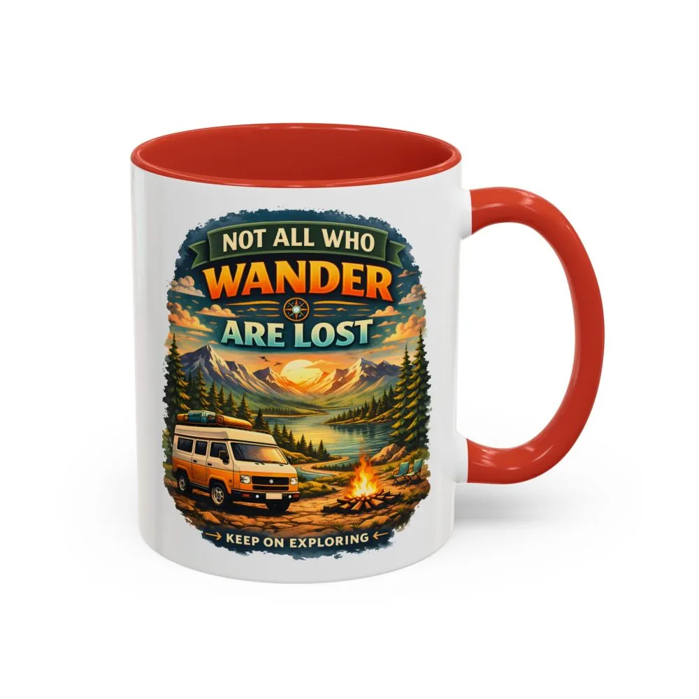1669165851651338901_2048.jpeg Accent Coffee Mug (11, 15oz) — "Not All Who Wander Are Lost" Design Scenic-Line