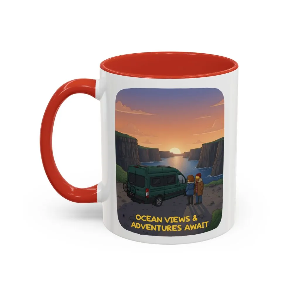 16747057230842830419_2048.jpeg Accent Coffee Mug (11, 15oz) — "Ocean Views-Adventures Awaits" Design Sitcom-Line