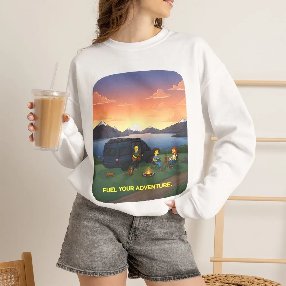 16770574481868563665_2048.jpeg Unisex Heavy Blend™ Crewneck Sweatshirt — "Fuel Your Adventure" Design Sitcom-Line