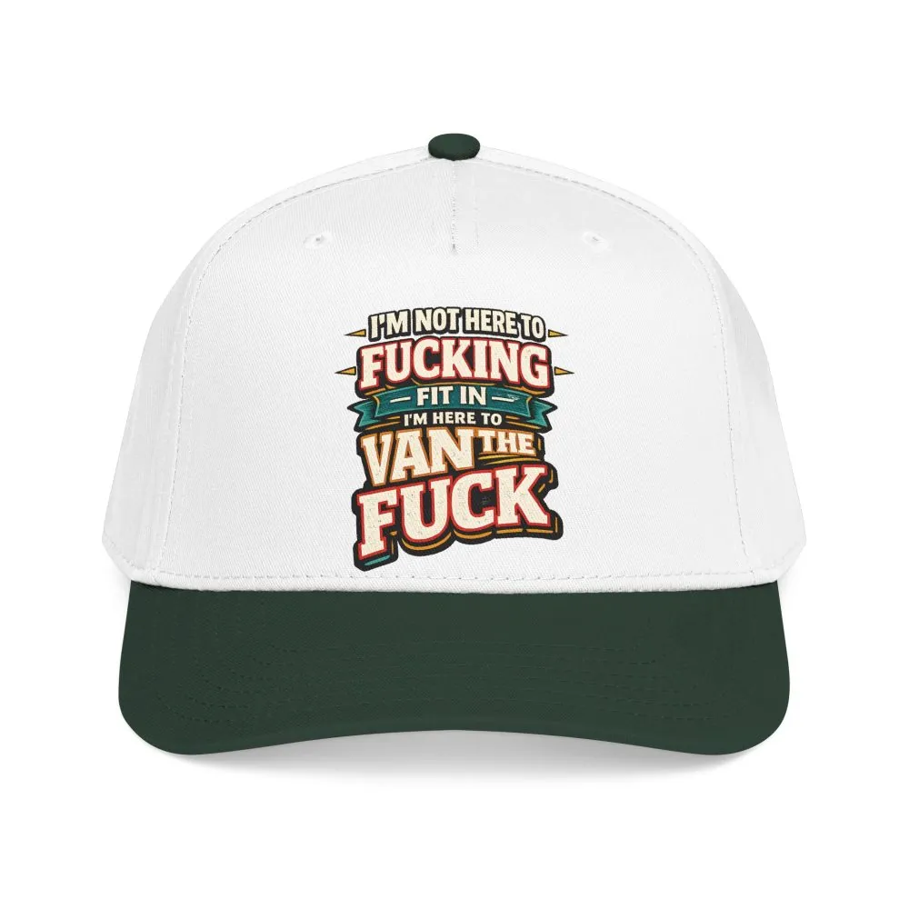 16776934910343568685_2048.jpeg Baseball Cap - "I´m Not Here To Fucking Fit In" Design F**K-Line