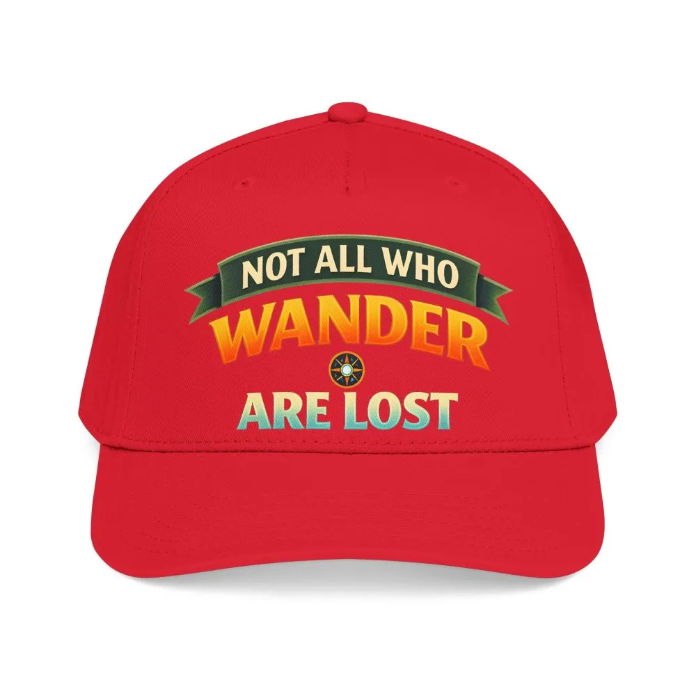 1681091287485209182_2048.jpeg Baseball Cap - "Not All Who Wander Are Lost" Design Scenic-Line