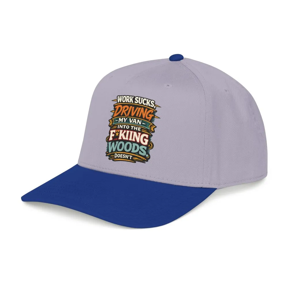 Baseball Cap - "Work Sucks" Design F**K-Line