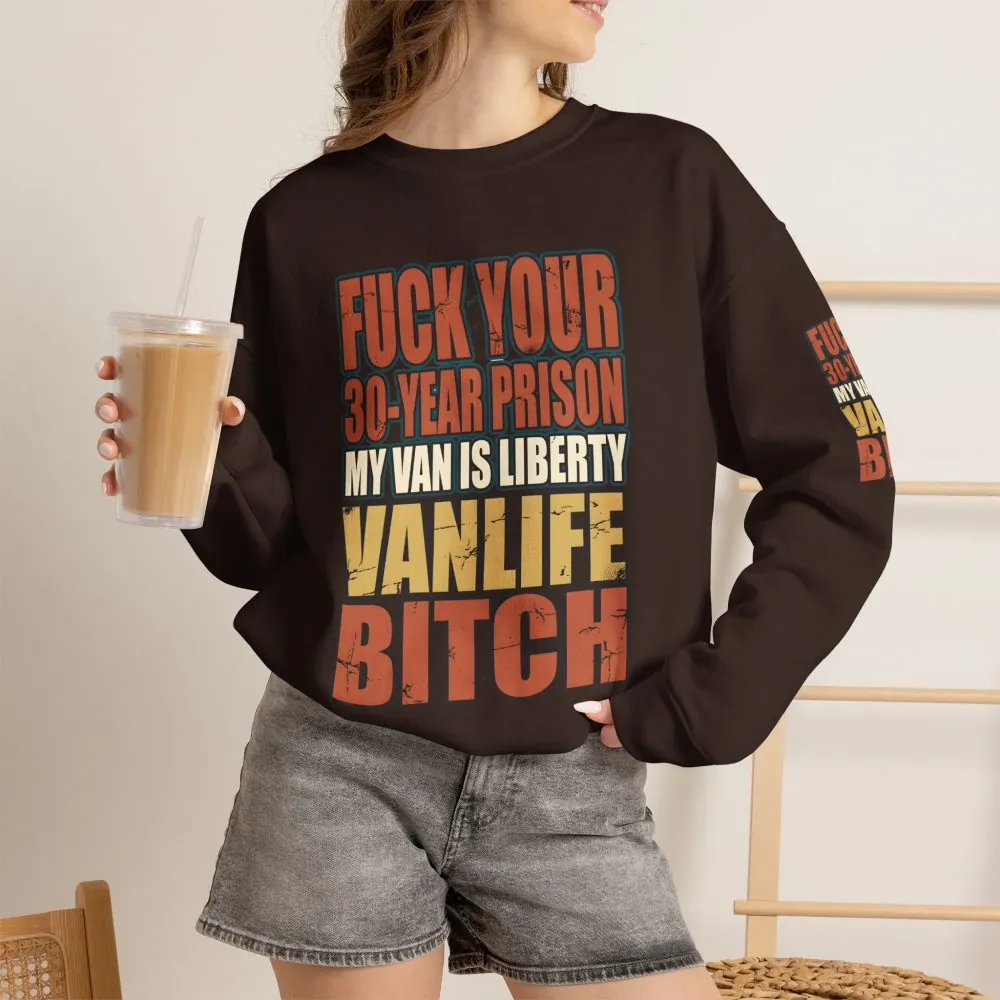 16875448172738498268_2048.jpeg Unisex Heavy Blend™ Crewneck Sweatshirt — "Fuck Your 30 Year" Design F**K-Line