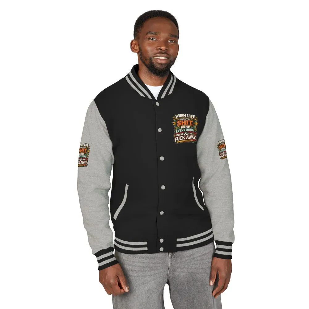 1689151036057733773_2048.jpeg Unisex Heavyweight Letterman Jacket — "When Live Gives You Shit" Design F**K-Line
