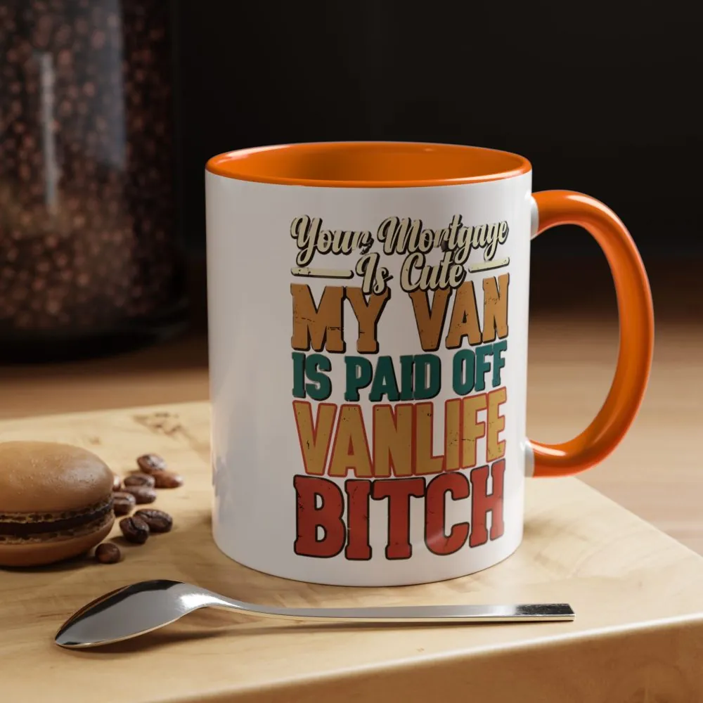 16892382920489482226_2048.jpeg Accent Coffee Mug (11, 15oz) — "Your Mortgage Is Cute" Design F**K-Line