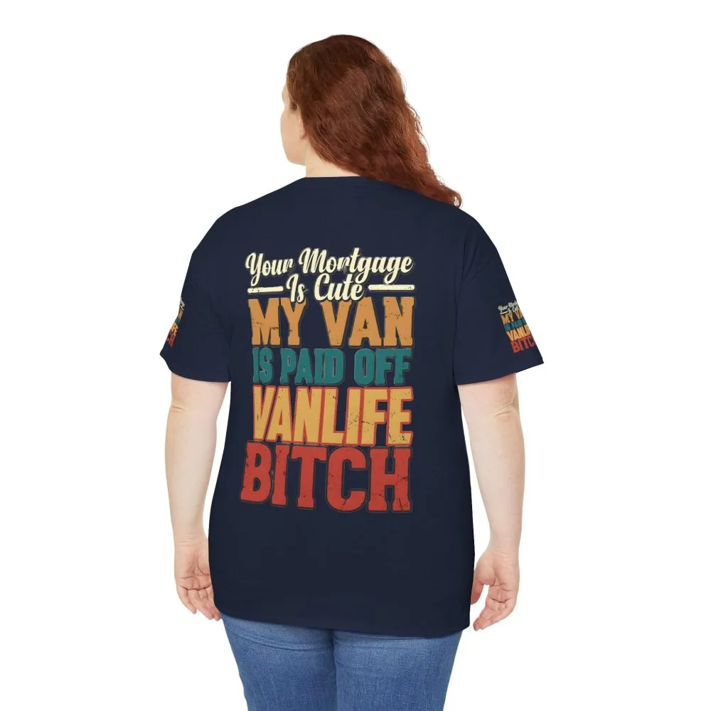 16918362878613366583_2048.jpeg Unisex Heavy Cotton Tee — "Your Mortgage Is Cute" Design F**K-Line
